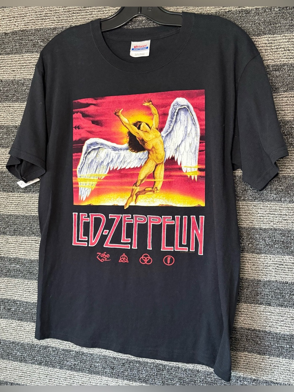 Vintage 2004 Hanes Led Zeppelin Band T-Shirt Men’s Medium EUC